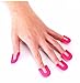 Qingsun 26PCS Nail Polish Edge Anti-Flooding Plastic Template Clip Manicure Protector Tools