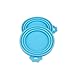 TIOVERY Pet Can Covers, Silicone Pet Food Can Lid Covers for Multiple Sizes Dog and Cat Can Tops (2 Pack)