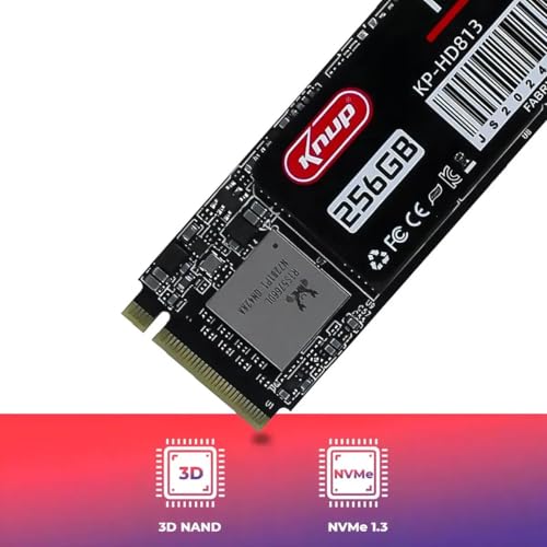 Knup SSD M.2 2280 NVMe 256GB KP-HD813 para PC e Notebook