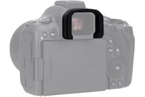 EOS R5 Mark II Eye Cup Eyepiece, JJC Soft Rubber Eyecup Viewfinder Cover for Canon EOS R5 Mark II R5 II Mirrorless Camera(Not