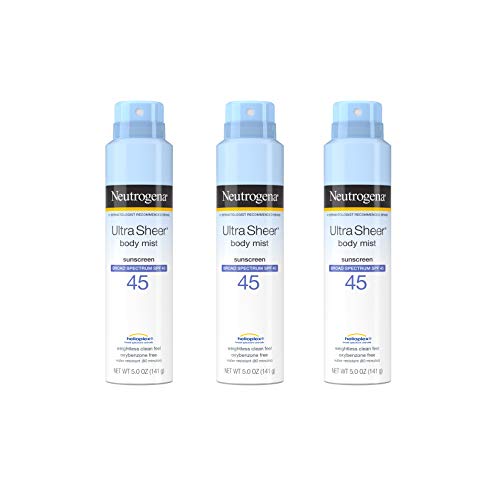 Neutrogena Ultra Sheer Body Mist Sunscreen Spray