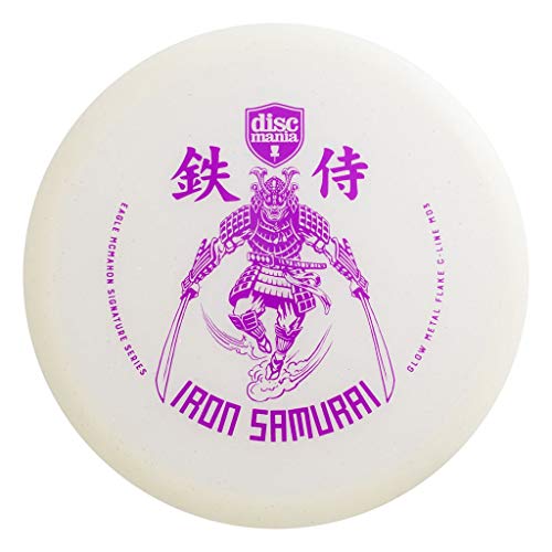 Discmania Limited Edition Eagle McMahon Signature Iron Samurai Glow Metal Flake C-Line MD3 Mid-Range Golf Disc [Colors May Vary] - 178-180g - Thumbnail 3