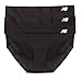 New Balance Women's Breathe Hipster Panties (3 Pack), Black, Large