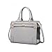 WOPET Fashion Pet Carrier Dog Carrier Purse Dog Handbag Pet Tote Bag for Small Dog and Cat Airline-Approved (Grey)