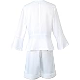 GWOKDAN Men Cosplay Costume Anime Uniform Tops and Shorts Halloween Carnival Outfits Full Set For Men