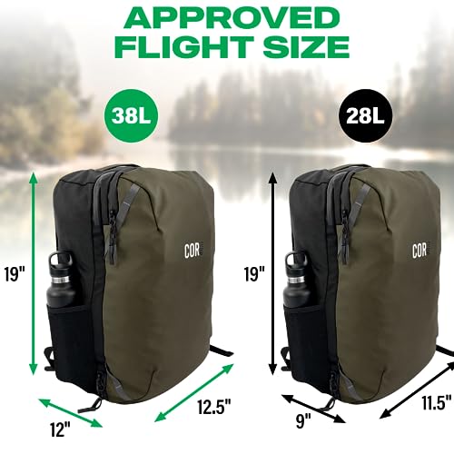 COR Surf Travel Backpack Flight Approved Carry On Laptop Backpack