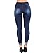 Tengo Women's Slim Denim Pants Juniors Girls Stretchy Distressed Skinny Jeans