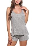 Avidlove Women's Modal Pajama Sleep Set Soft Comfortable Sleepwear with Pj Shorts