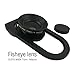 Kizad New Universal 3-IN-1 Mobile Phone Camera Clip Lens,Tablets, iPad, and Laptops.Macro + 180 Degree Supreme Fish Eye + 0.67X Wide Angle + 0.4X Wide Lens, With A Clamp and A Free Flannelette Bag