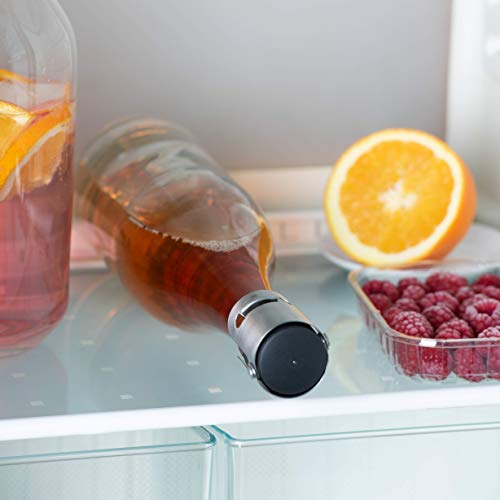 WMF "Clever & More Champagne Bottle Stopper, Stainless Steel, Silver Pricepulse