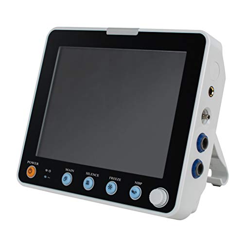 funwill 8 Inch Portable Patient Monitor with 6 Standard Parameter,with Lithium Battery