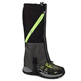 Outdoor Durable Waterproof Highly Breathable Hiking Climbing Hunting Double-deck High Leg Gaiters