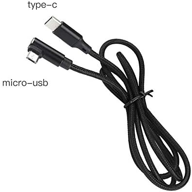 VIDOO Osmo Pocket 100cm Extension USB Cable Micro USB to Type C 1m Nylon Wire For DJI Gimbal Android Smartphone