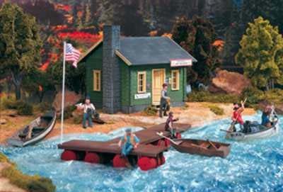 PIKO G SCALE MODEL TRAIN BUILDINGS - BAIT & TACKLE SHOP - 62103 by Piko