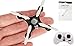 CHEERSON CX-10A RC Nano Drone with Controller and Hobbytiger Gift Headless Mini Quadcopter for Beginner Black