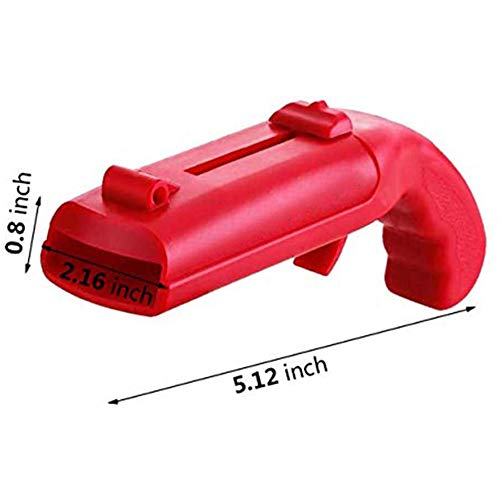 Bottle Cap Gun Opener, Cap Gun Plastic Beer Bottle Opener, Cap Launcher