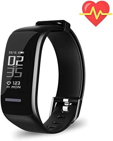 TIISON Fitness Tracker HR, Activity Tracker Watch with Heart Rate Monitor, Waterproof Smart Fitness Band with Step Counter, Calorie Counter, Pedometer Watch for Kids Women and Men