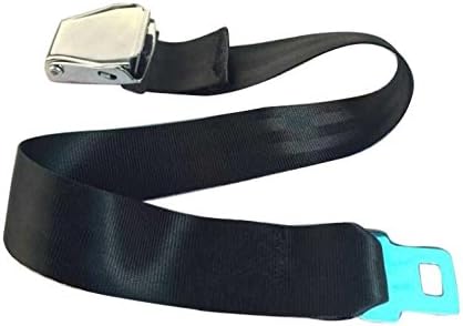 Adjustable 7-24" Airplane Seatbelt Extender Airline Seat Belt Extension