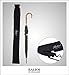 Balios Prestige Walking Umbrella, Real Wood Handle & Bamboo Shaft, Auto Open, Windproof Designed in UK (olive green)