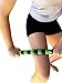 Elite Massage Roller Stick Targets Sore, Tight Leg Muscles to Prevent Cramps and Release Tension. It's Sturdy, Lightweight, Smooth Rolling and Thankfully This Lifesaver has Comfortable Handles.Green