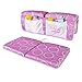 Cushybaby Bath Kneeler and Elbow Rest Pad Set - Thick, Non-Slip, Kneeling Mats Cushion and Protect Arms and Knees So You Can Bathe Your Baby in Comfort! Enjoy Tub Time as Much as Your Kids Do! (Lilac)