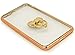 Bastex iPhone 7 Plus Case, Ultra Thin Clear Luxury TPU Gold Bumper Case Cover with Attachable Heart Diamond Ring Holder for Apple iPhone 7 Plus