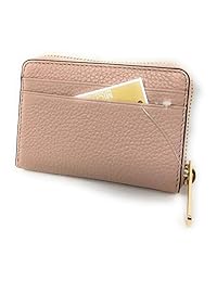Michael Kors Jet Set Artículo cierre de cremallera Alrededor Bifold cartera, Color Rosa