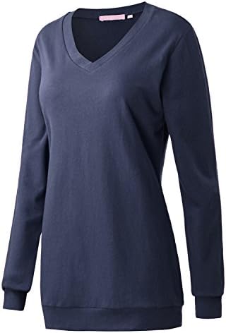 Regna X Long Sleeve Loose Casual Pullover Cute Tunics Sweatshirts for Women (S-3x, we Have Plus Sizes)