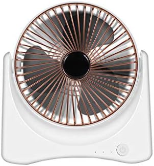 XLGX USB fan Fan Clip on Fan Rechargeable Battery Operated Fan Home Outdoor Handheld Mini Powerful Airflow Low Noise Portable Fan Travel Hiking Camping Tower Fans (Rose Gold)