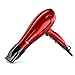 Jinri Negative Ionic Hair Dryer 1875W DC Motor Blow Dryer with 3 Speed / 2 Heat Settings and Cool Shot Button,Red