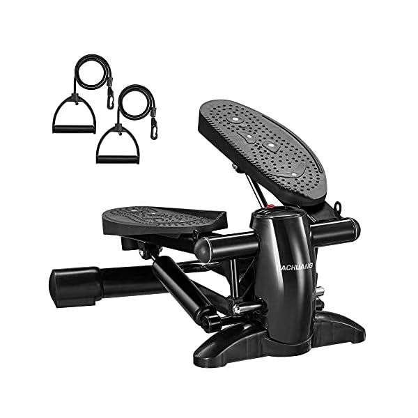 DACHUANG Steppers for Exercise, Exercise Step Machine with LCD Monitor Stepper Machine Fitness Aerobic Stepper Small and…