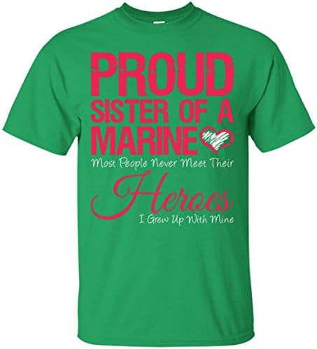 Proud sister of a army marine heroes T-Shirt