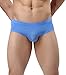 YATEEN Mens Traceless Underwear Ice Silk Briefs 4-pack Mixed Color 1