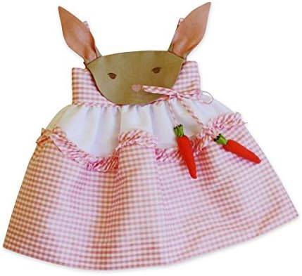 Pink Bunny and Carrot Dress, in 2T