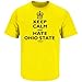 Michigan Wolverines Fans. Keep Calm and Hate Ohio State Maize T-Shirt (S-5X)