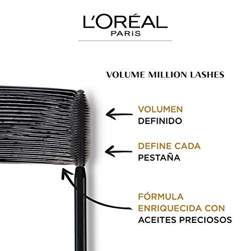 LOral-Paris-Volume-Million-Lashes-Mascara-schwarz-Wimperntusche-fr-extra-Volumen-und-Defintion-mit-Wimpern-Multiplizier-System-1-x-107ml