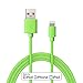 EZOPower 3-Pack Apple Certified Lightning to USB Cable for iPhone 7/7 Plus/SE / 6S / 6S Plus / 6/6 Plus / 5 / 5S / 5C, iPad Air, iPad Mini 4 (6 feet, Blue/Green/Pink)