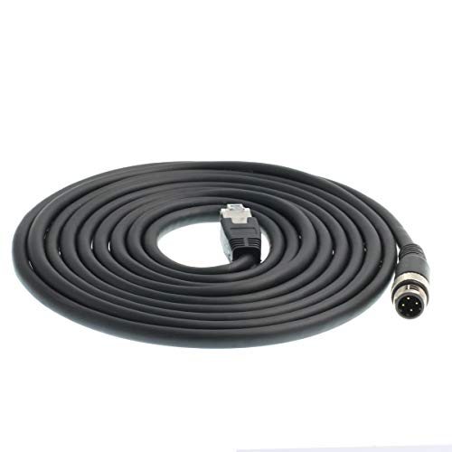 DRRI M12 to RJ45 CAT6 Profinet Cable 3M