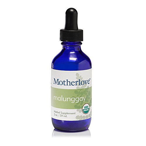 Motherlove Malunggay (Moringa) Organic Herbal Breastfeeding Supplement for Lactation Support, 2 oz Liquid Tincture Motherlove Malunggay (Moringa) Organic Herbal Breastfeeding Supplement for Lactation Support, 2 oz Liquid Tincture