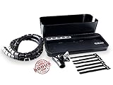Cable Organizer Black Box to Keep Your Home Neat, Organized and Beautiful (Cable Organizer Starter Kit) - Blameless Gear