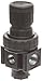 Parker 05R113AD Regulator, Relieving Type, 2-125 psi Pressure Range, No Gauge, 30 scfm, 1/4