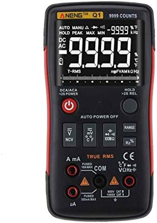 Boger Q1 Digital Multimeter LCD Display AC DC Voltage Current Resistance Temperature Tester Diodes Continuity Detector