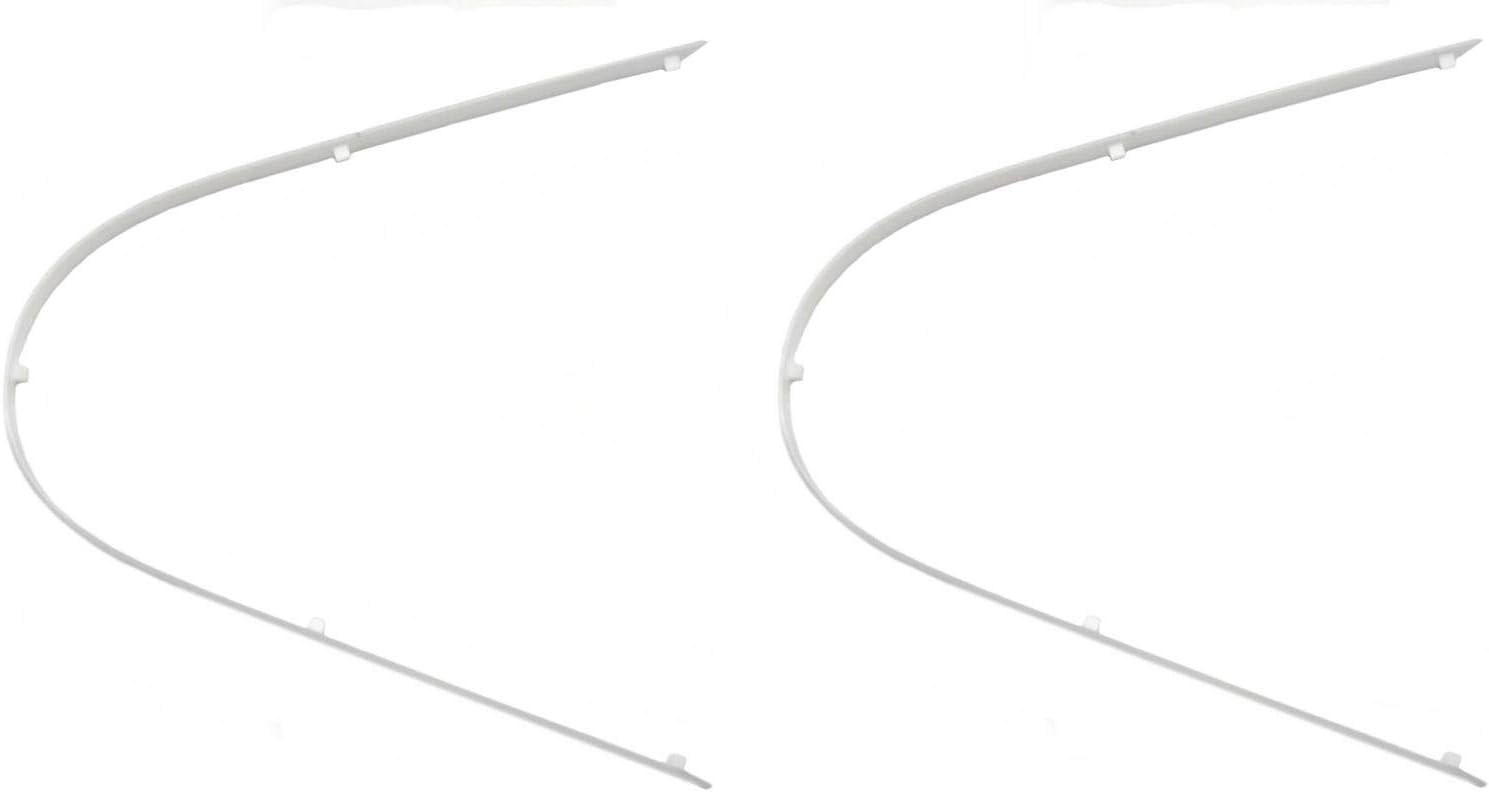 New 2 Pack Dryer Front Glide Strip for Frigidaire, AP5650542, 137513300, 131963900