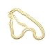 HuntGold 1X Novelty Lady Jewelry Ankle Plated Chain Lovely Adjustable Anklet(Gold)