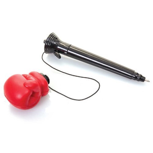 Novelty Fancy Boxing Gloves Punch Pop Top Pen by Concept4u