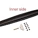 MUSIC FIRST Top Quality Genuine Leather Accordion Left Hand Strap/Accordion Bass Strap 2.4inchx22inch (6cmx55cm) with Hardware and Tools, 18