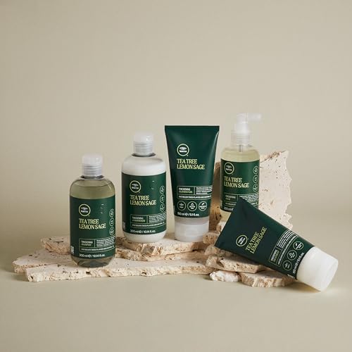 Tea Tree Lemon Sage Thickening Spray, Builds Body + Boosts Volume, For Fine Hair