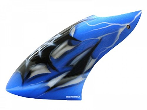 Microheli Airbrush Fiberglass Spiderweb Canopy - T-REX 450 PLUS