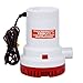Amarine Made 1500GPH 12V Boat Marine Plumbing Electric Bilge Pump Non Automatic Discharge for Marine,RV,Campers,Industrial
