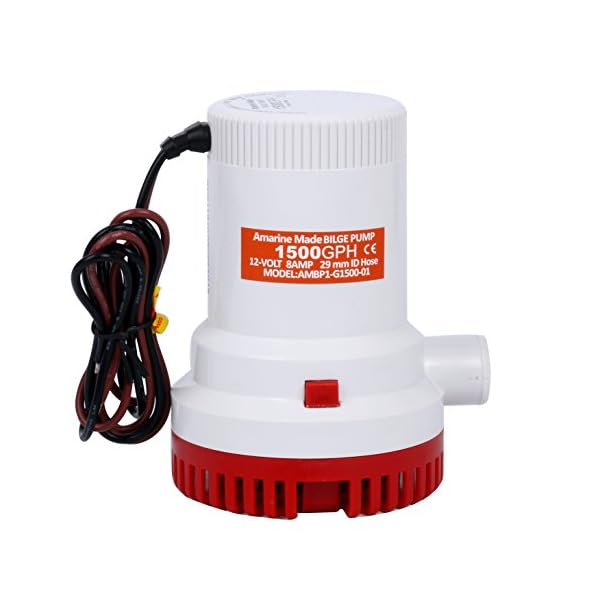 Amarine-made-1500GPH-12v-Boat-Marine-Plumbing-Electric-Bilge-Pumps Amarine-made-1500GPH-12v-Boat-Marine-Plumbing-Electric-Bilge-Pumps